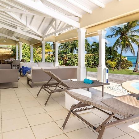Villa Marine 5 Etoiles Sur La Plage Du Lagon A Deux Pas Du Golf Saint-Francois  Luaran gambar