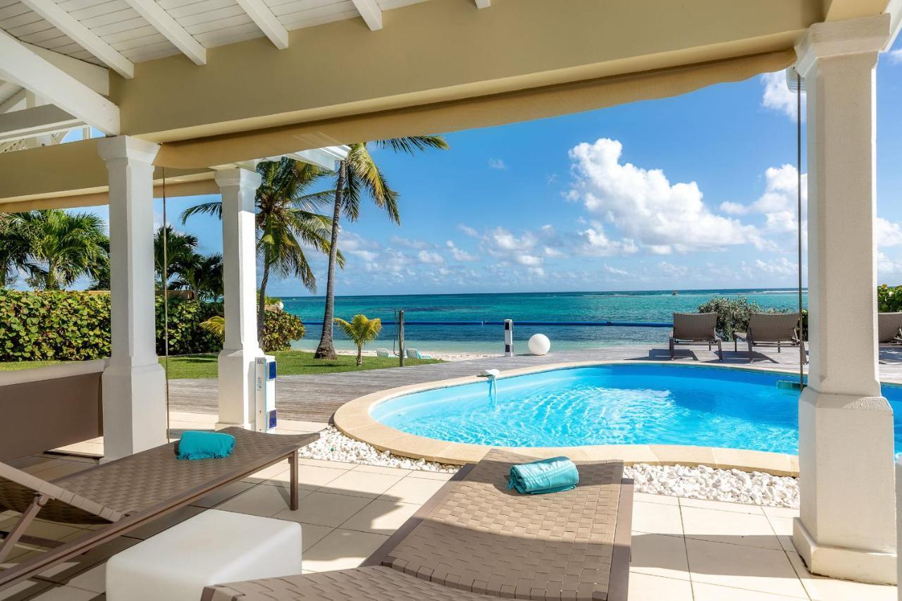 Villa Marine 5 Etoiles Sur La Plage Du Lagon A Deux Pas Du Golf Saint-Francois  Luaran gambar