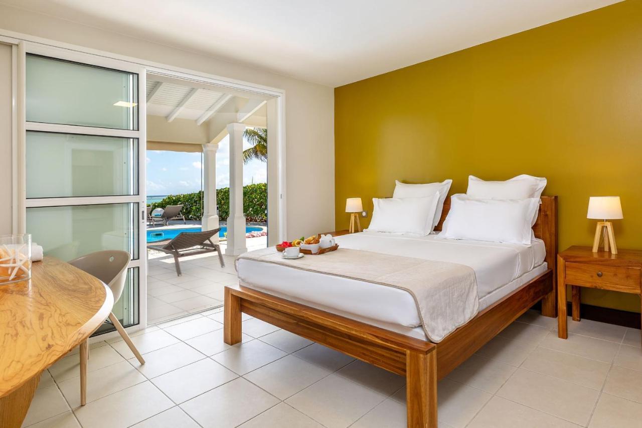 Villa Marine 5 Etoiles Sur La Plage Du Lagon A Deux Pas Du Golf Saint-Francois  Luaran gambar