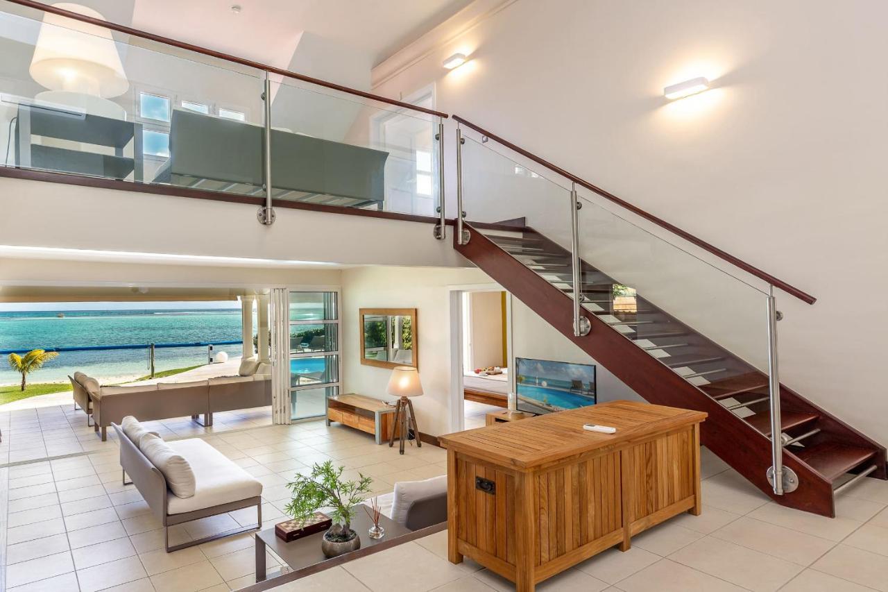 Villa Marine 5 Etoiles Sur La Plage Du Lagon A Deux Pas Du Golf Saint-Francois  Luaran gambar