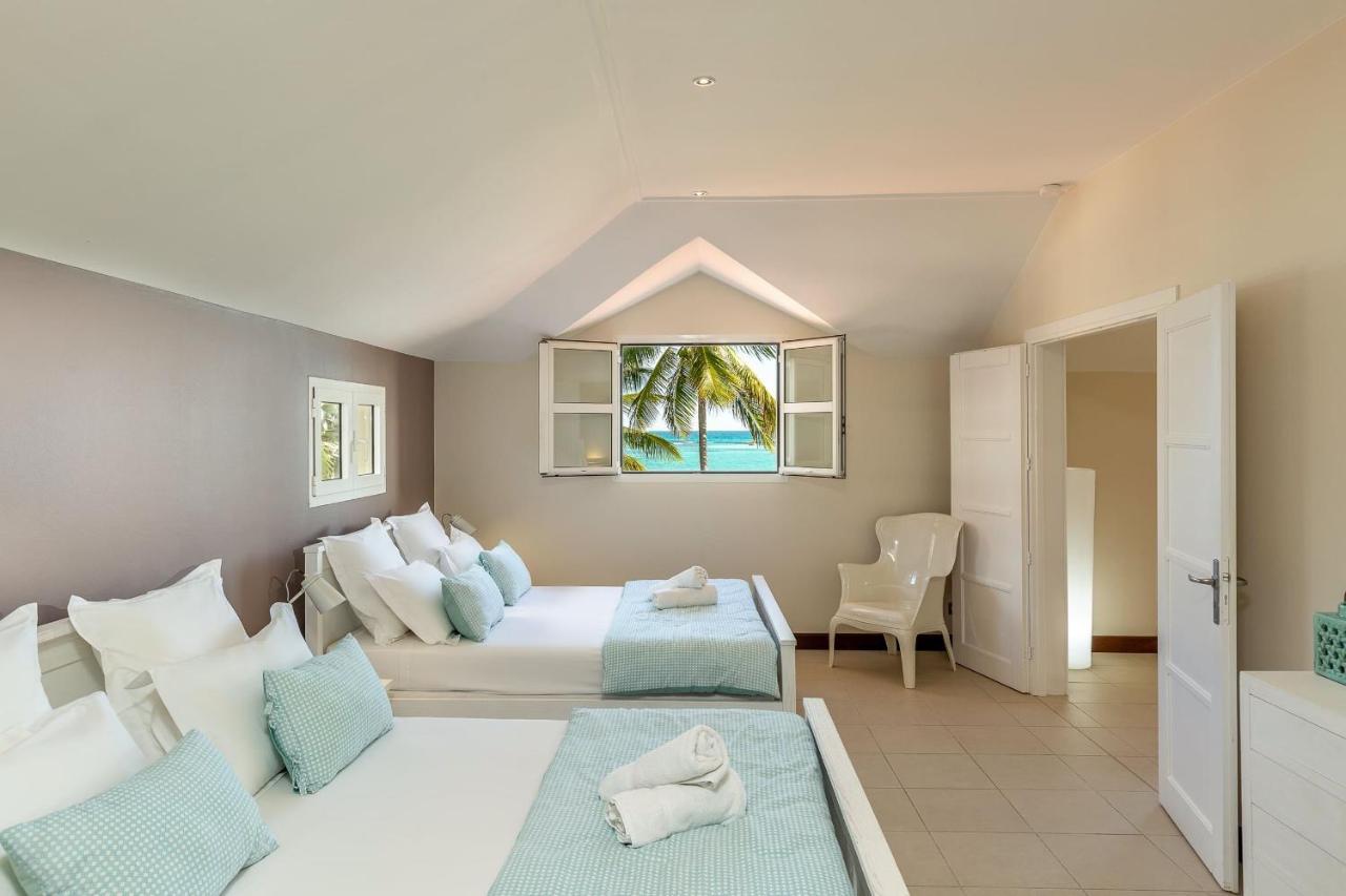 Villa Marine 5 Etoiles Sur La Plage Du Lagon A Deux Pas Du Golf Saint-Francois  Luaran gambar