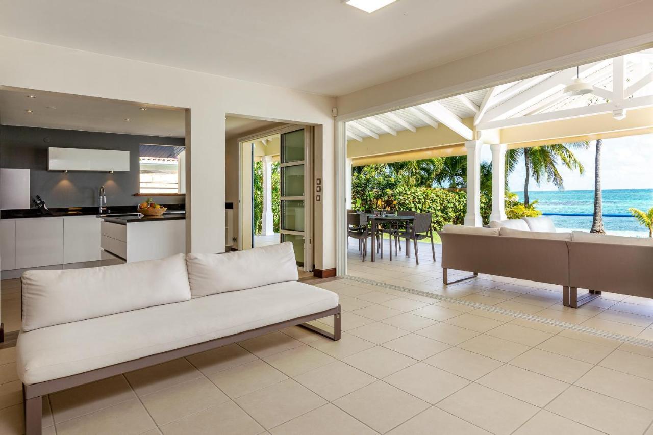 Villa Marine 5 Etoiles Sur La Plage Du Lagon A Deux Pas Du Golf Saint-Francois  Luaran gambar